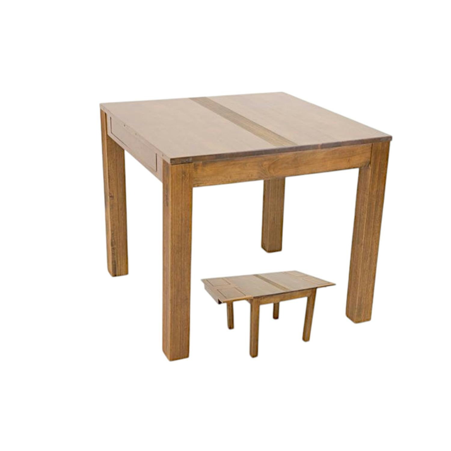 Table à manger en bois massif - Style moderne