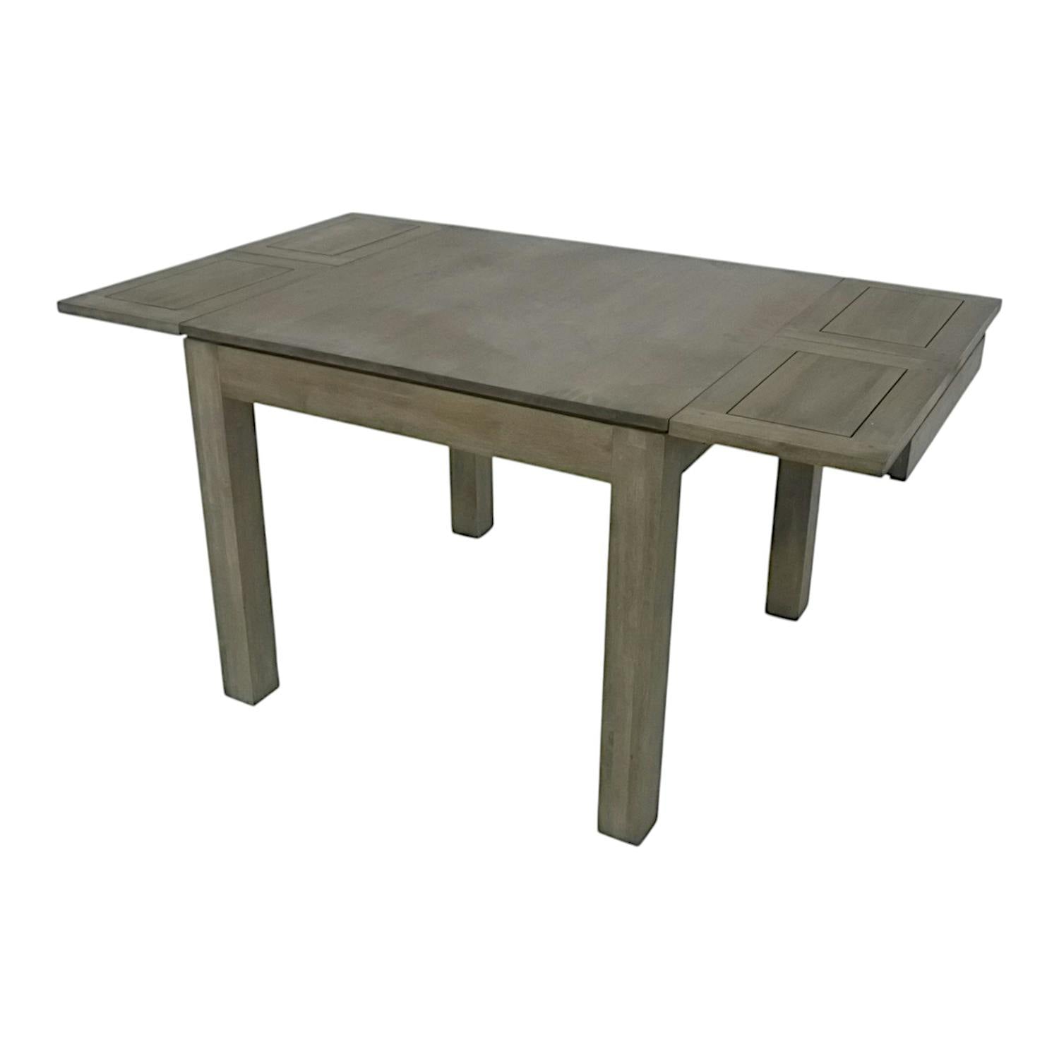 Table repas extensible hévéa 90/154cm HELENA