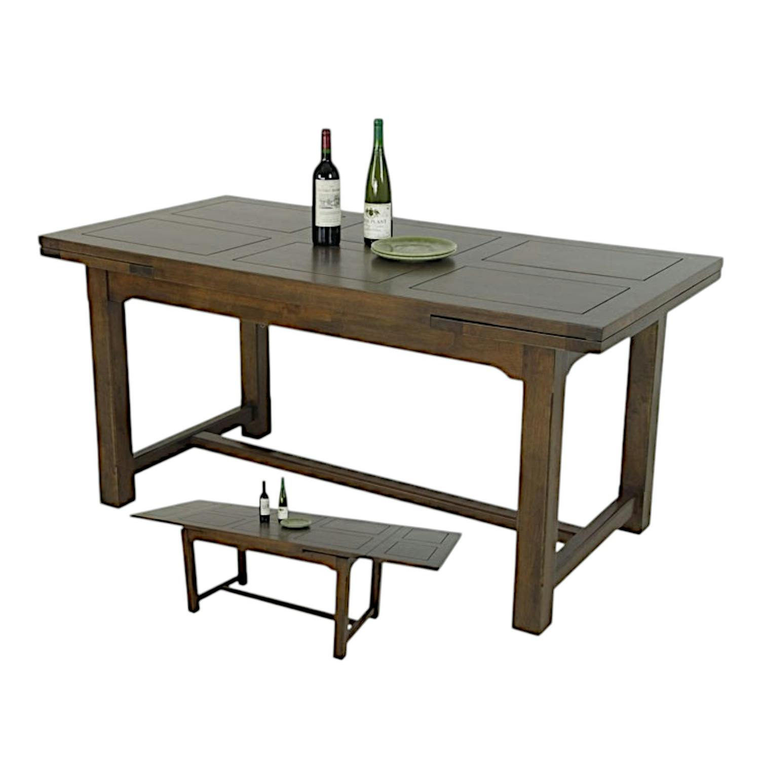 Table à manger en bois massif - Style classique