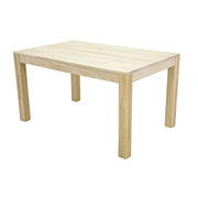 Table à manger en bois massif - Style élégant