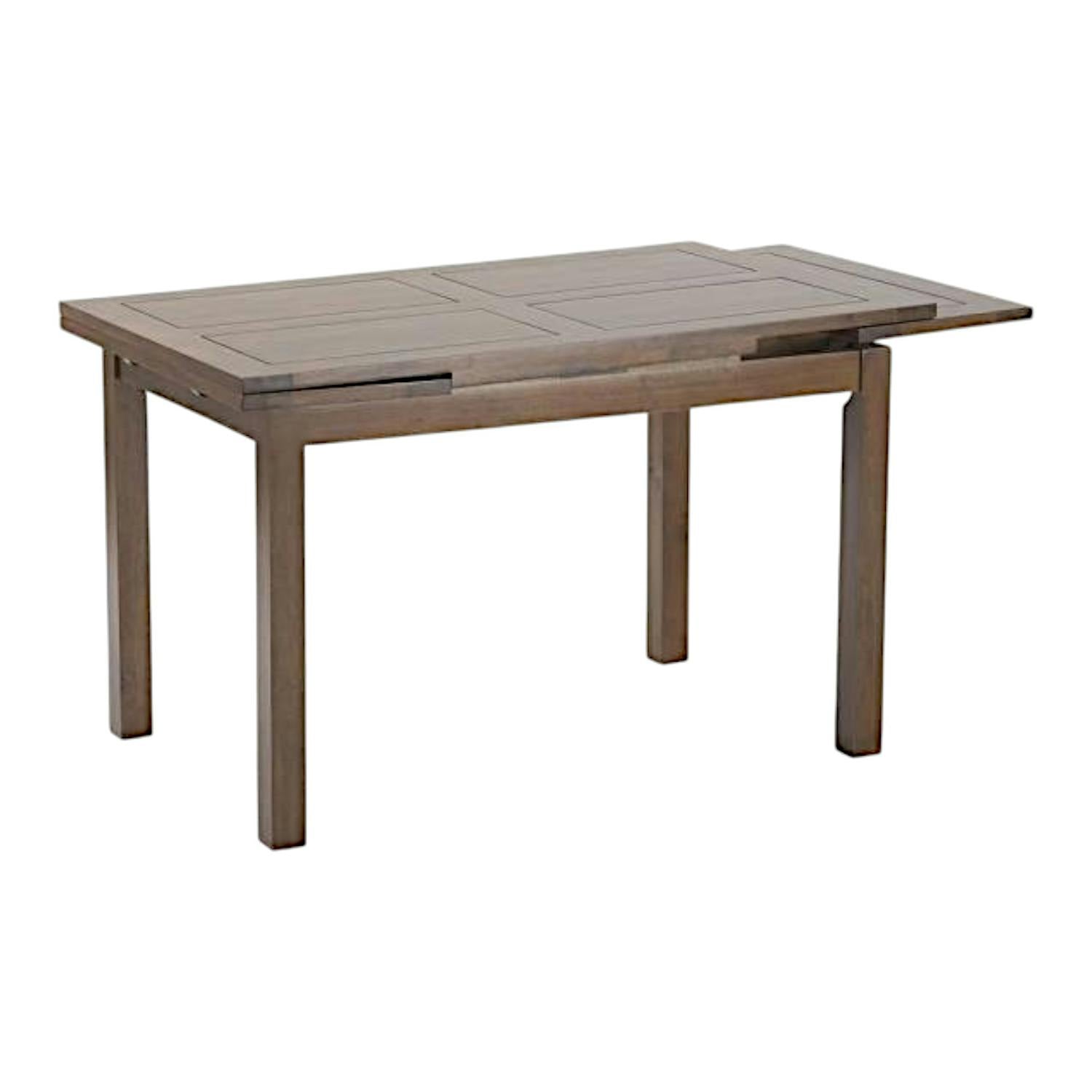 Table repas italienne hévéa 125-195cm TRADITION