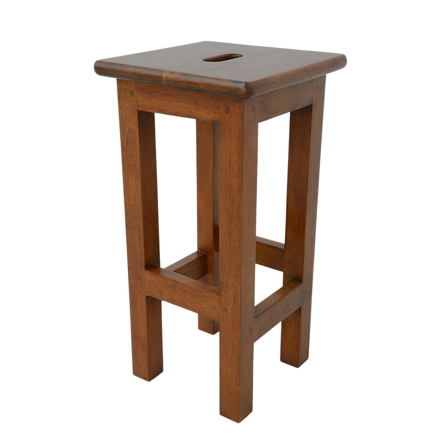 Tabouret en bois massif - Style traditionnel