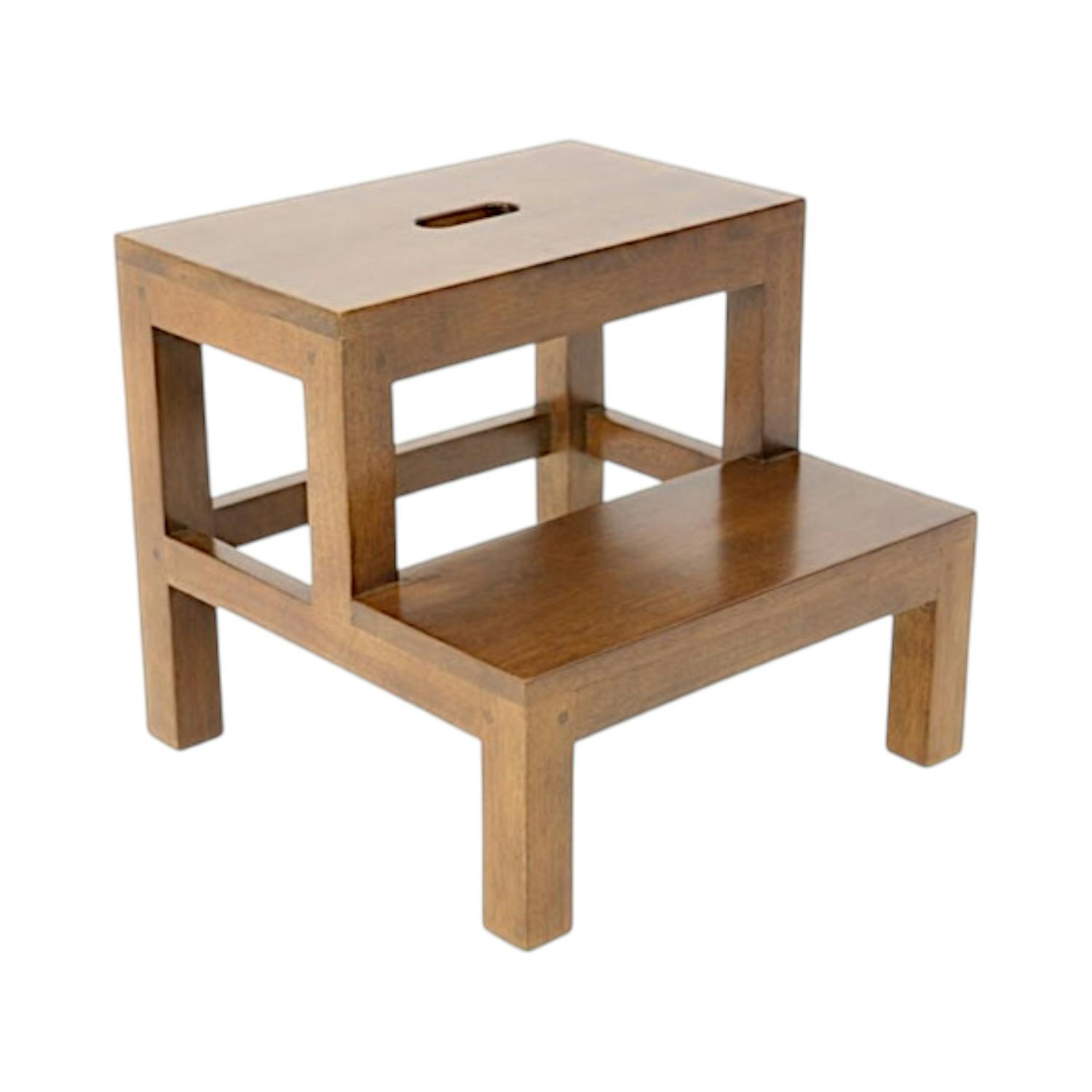 Tabouret en bois massif - Style traditionnel