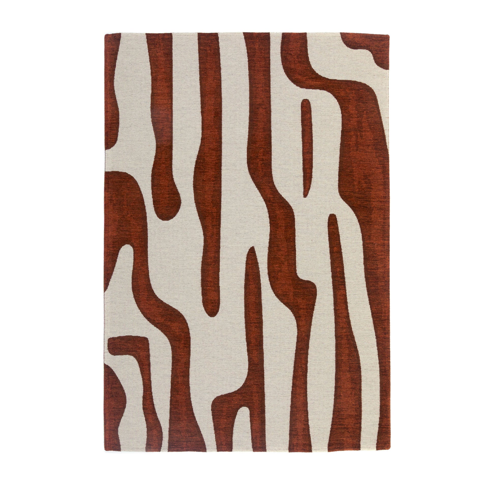 407 3019 Tapis Contemporain Agave.Html – Rouille Agave – 155x230 cm