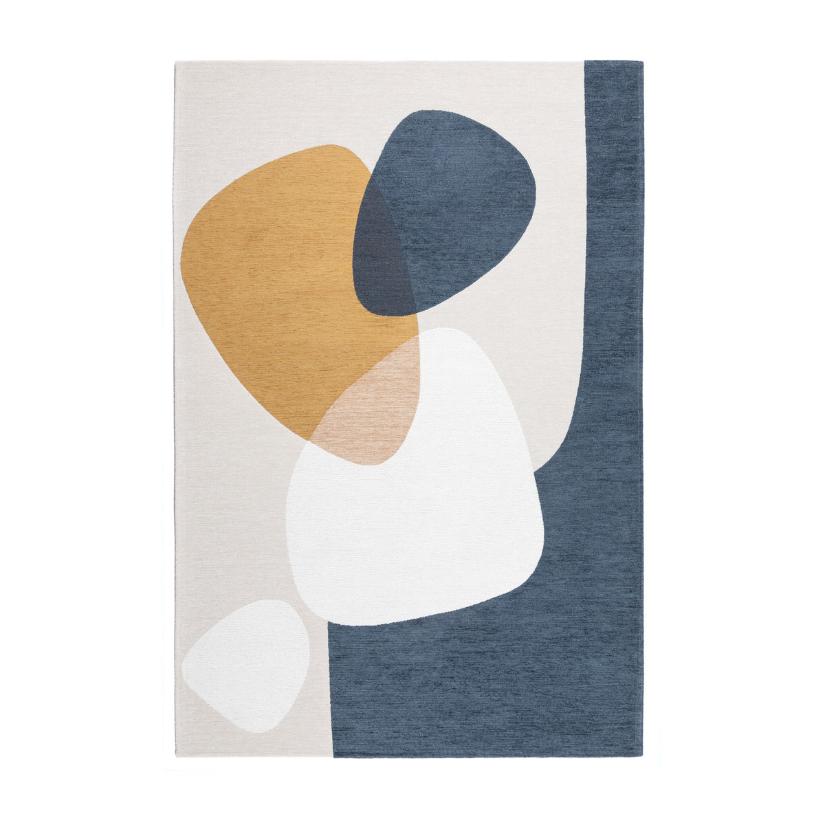 349 2699 Tapis Etretat.Html – Bleu Etretat – 155x230 cm