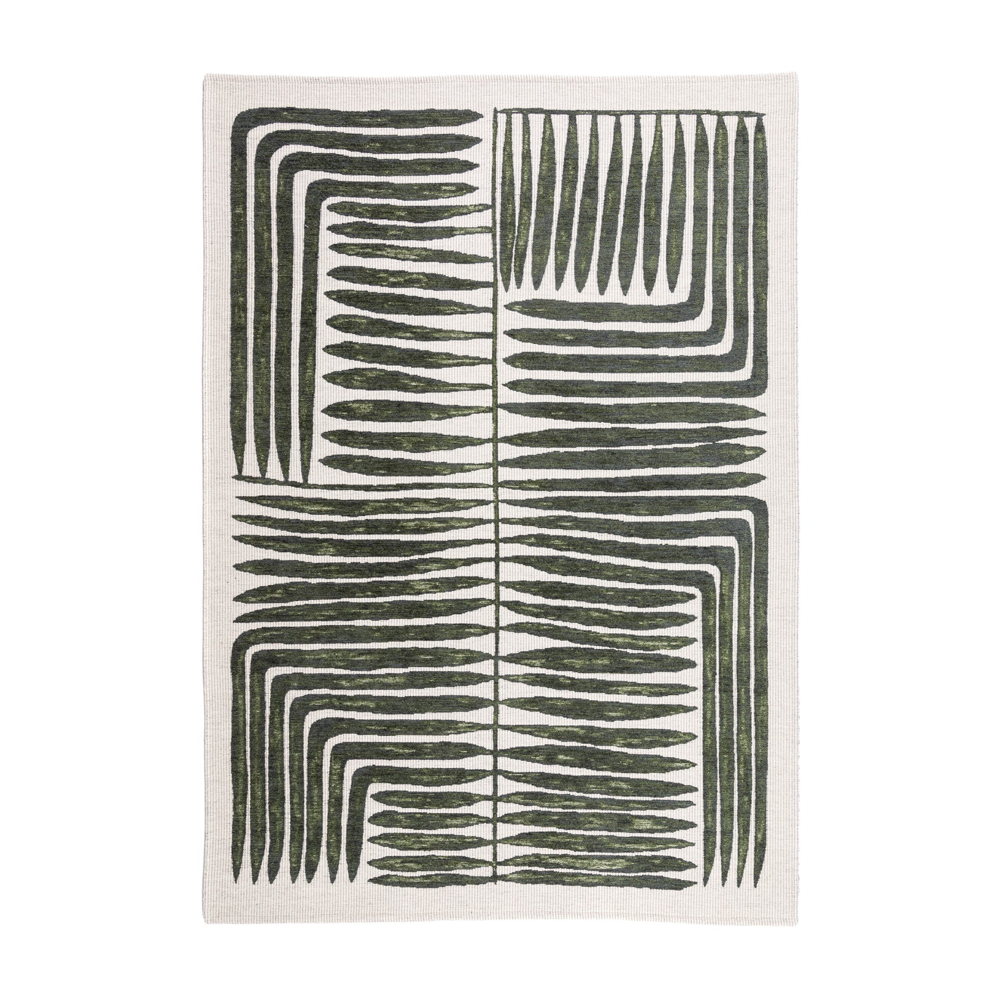 327 2528 Tapis Rectangulaire Botania Idaho Editions.Html – Vert Botania – 155x230 cm