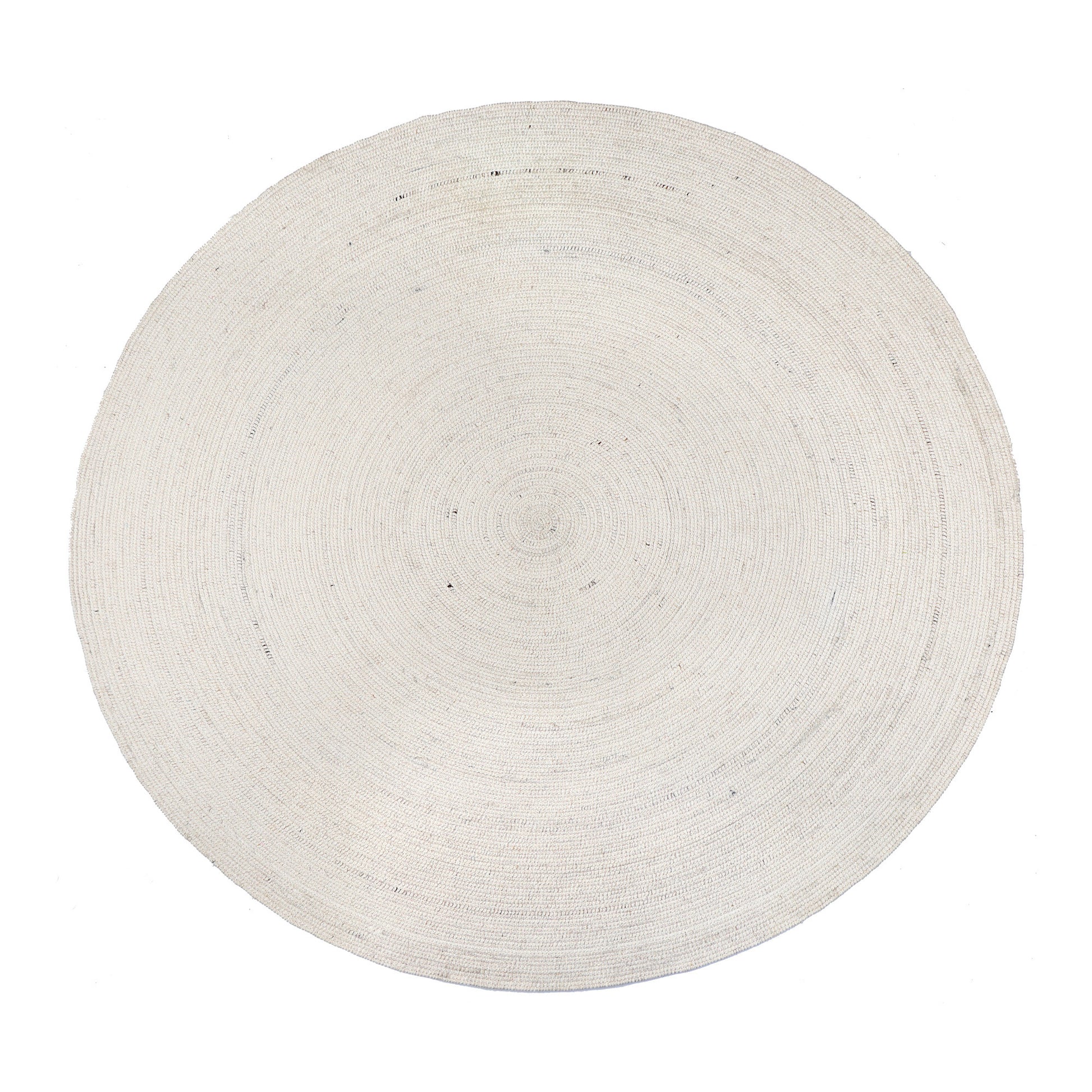 369 2857 Tapis Rond Varanasi.Html – Écru Varanasi – 120 cm