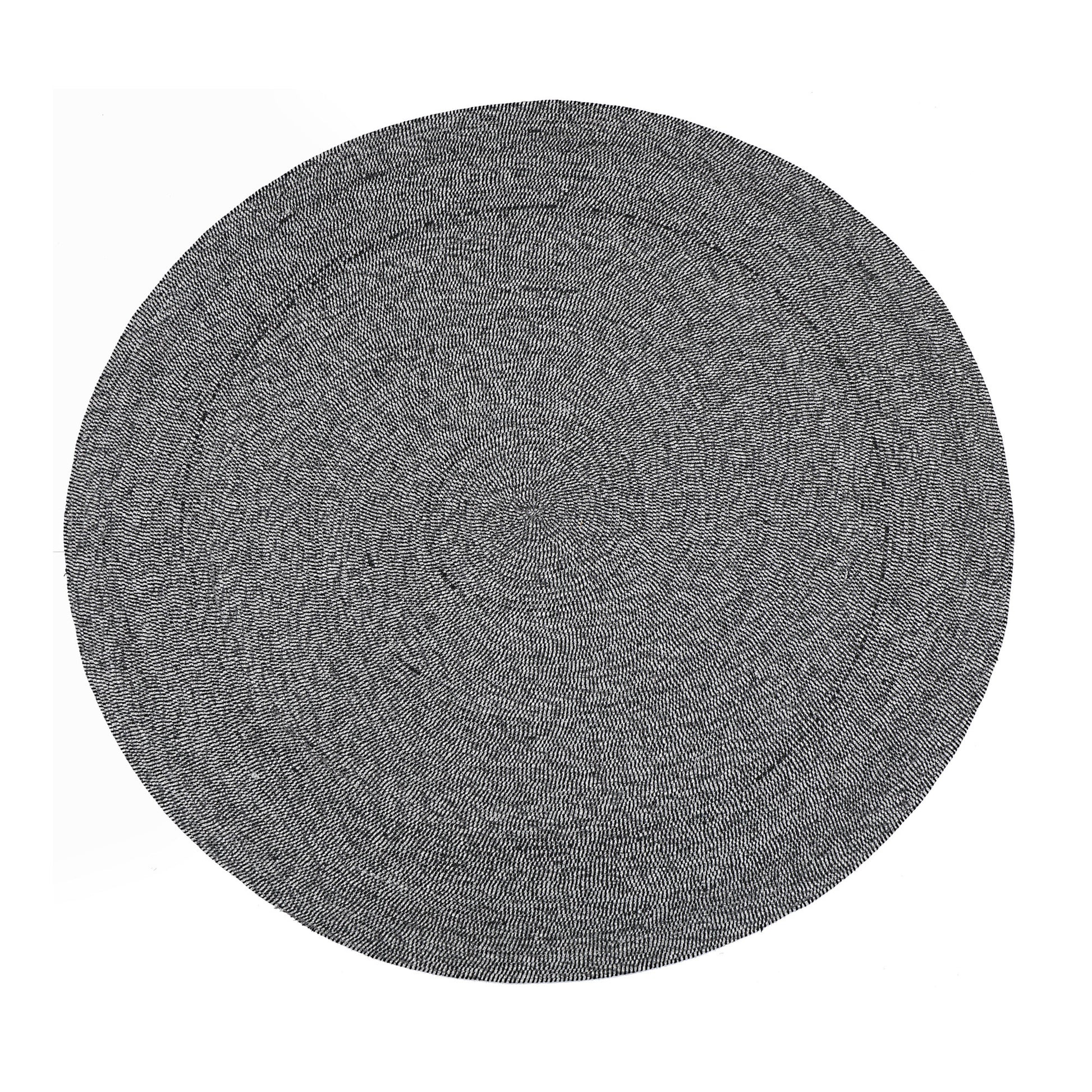 369 2857 Tapis Rond Varanasi.Html – Noir Varanasi – 200 cm
