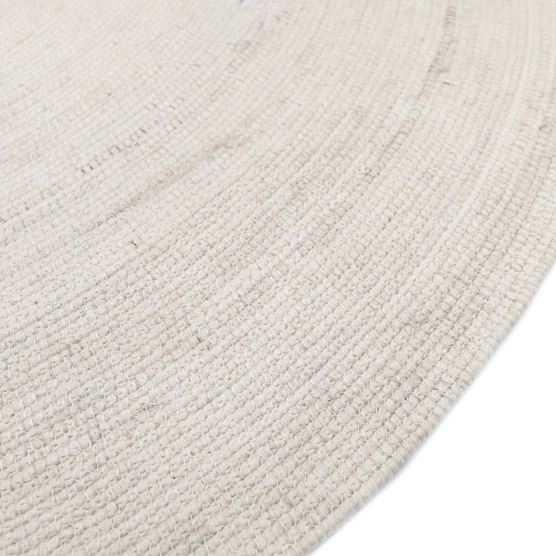 369 2857 Tapis Rond Varanasi.Html – Écru Varanasi – 160 cm