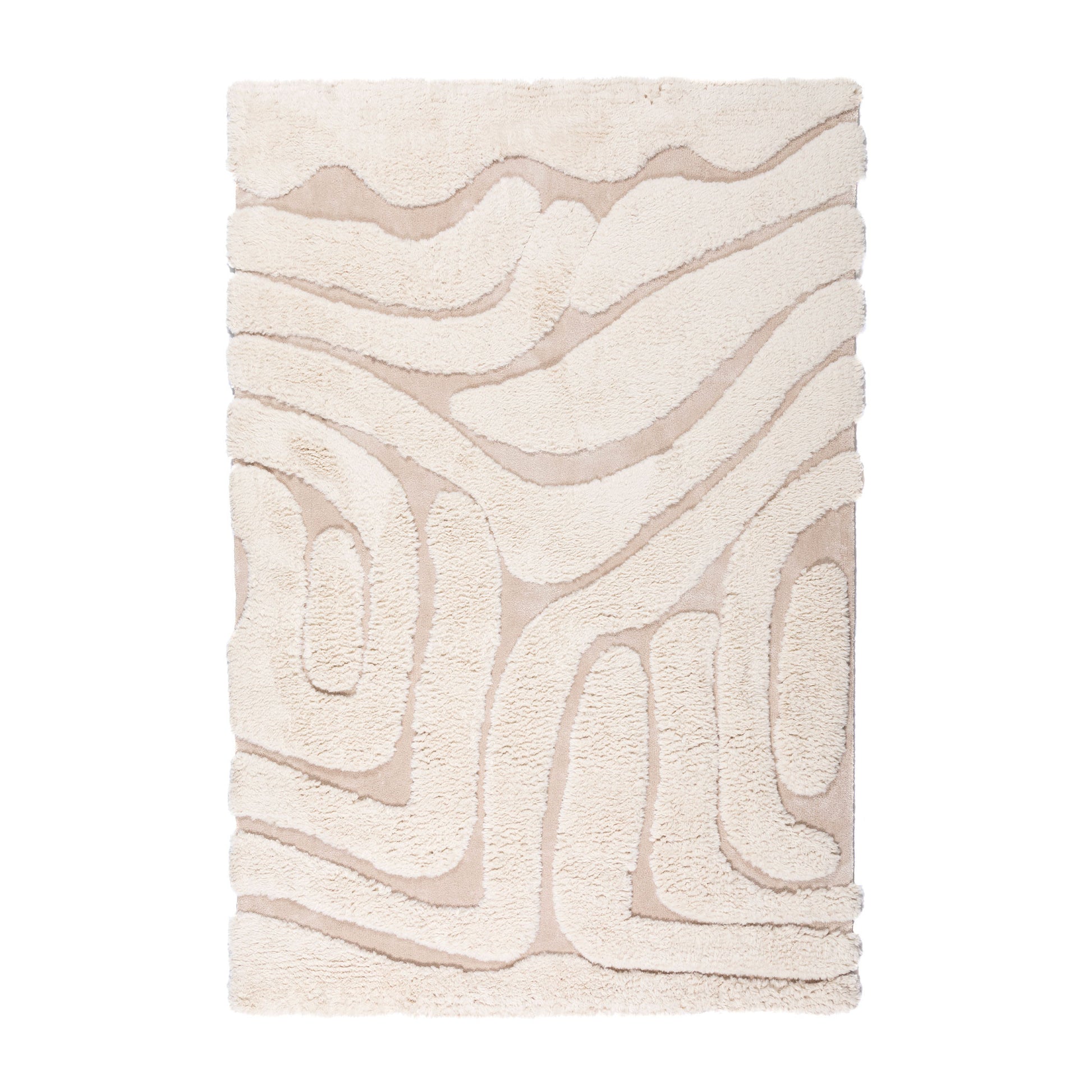362 2816 Tapis Taza.Html – White Taza – 160x230 cm