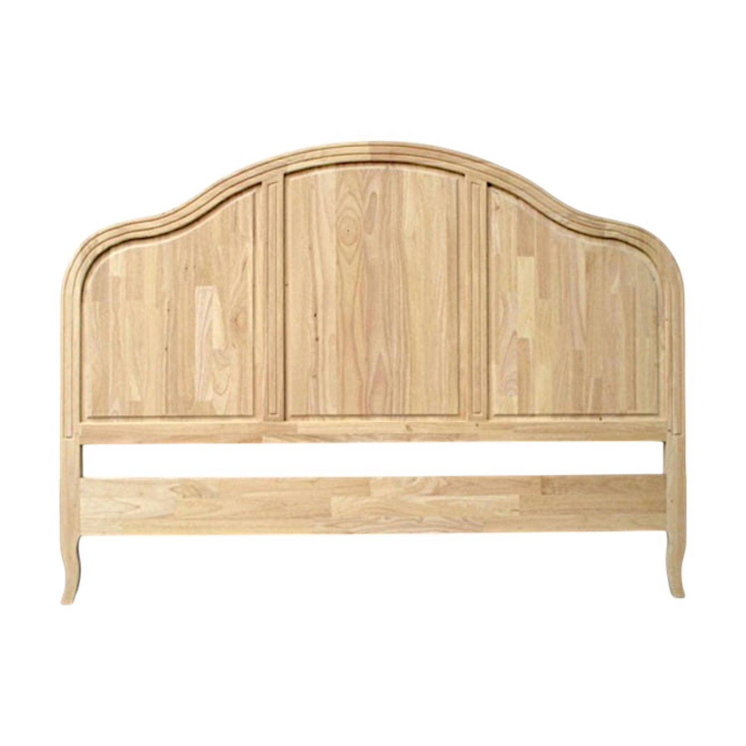 Tête de lit bois hévéa massif 154 cm TRADITION