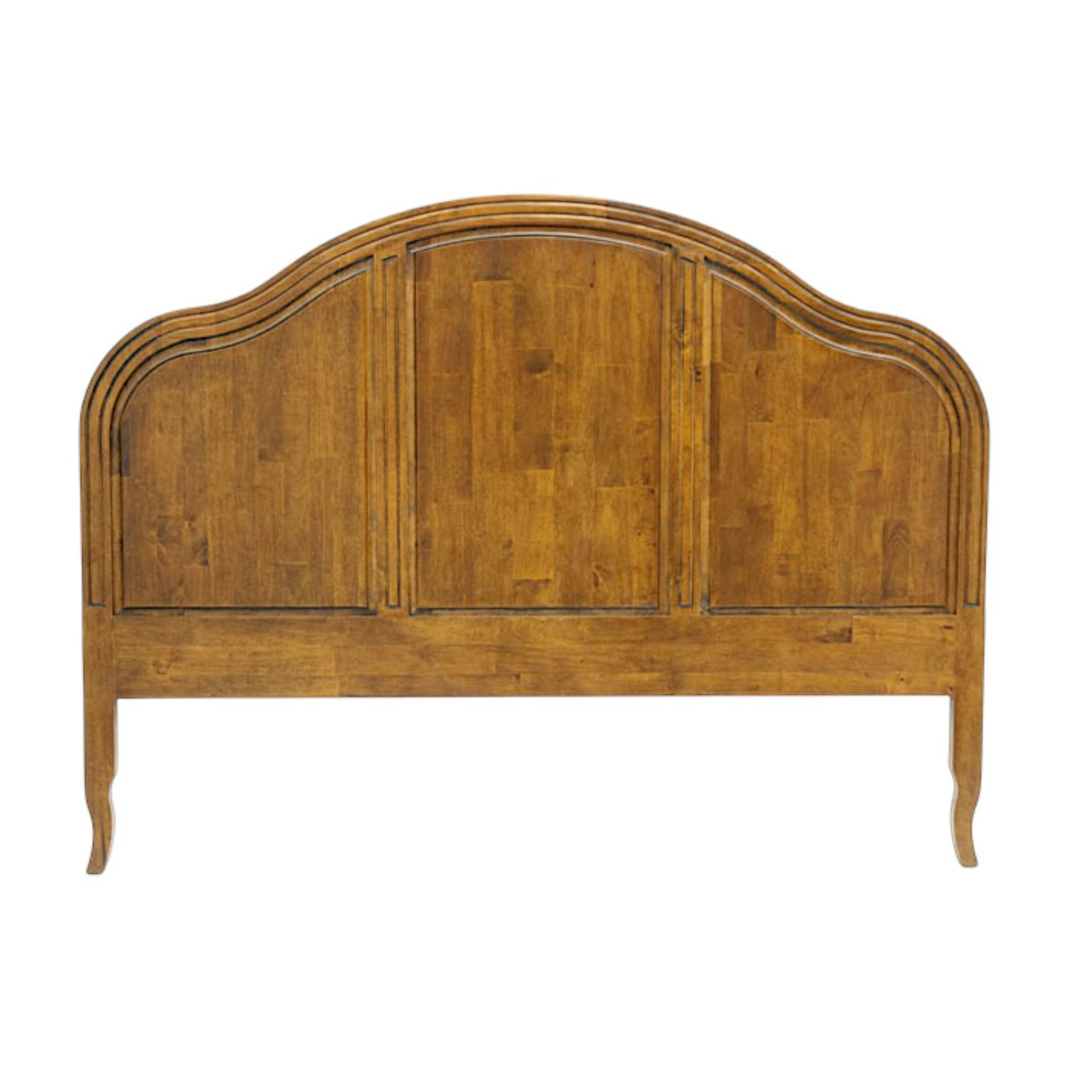 Tête de lit bois hévéa massif 154 cm TRADITION