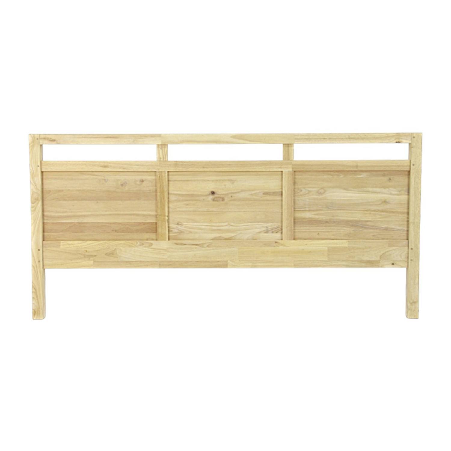 Tête de lit Hévéa pour lit couchage 160 186x4,5x80cm HELENA