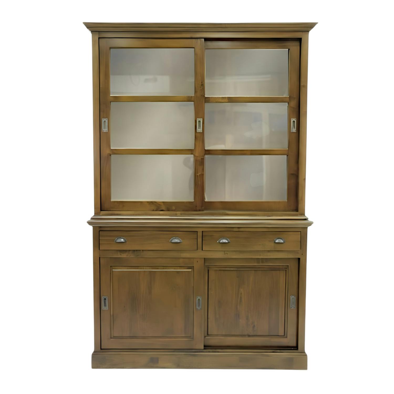 Vaisselier en bois massif - Style traditionnel