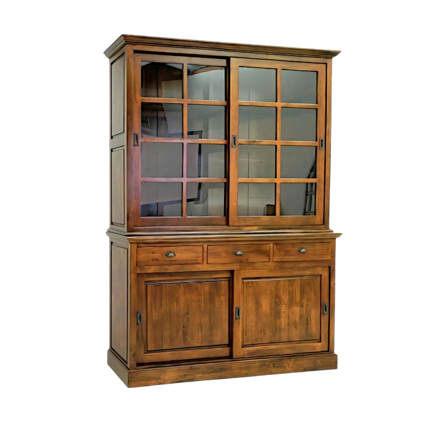 Vaisselier en bois massif - Style traditionnel