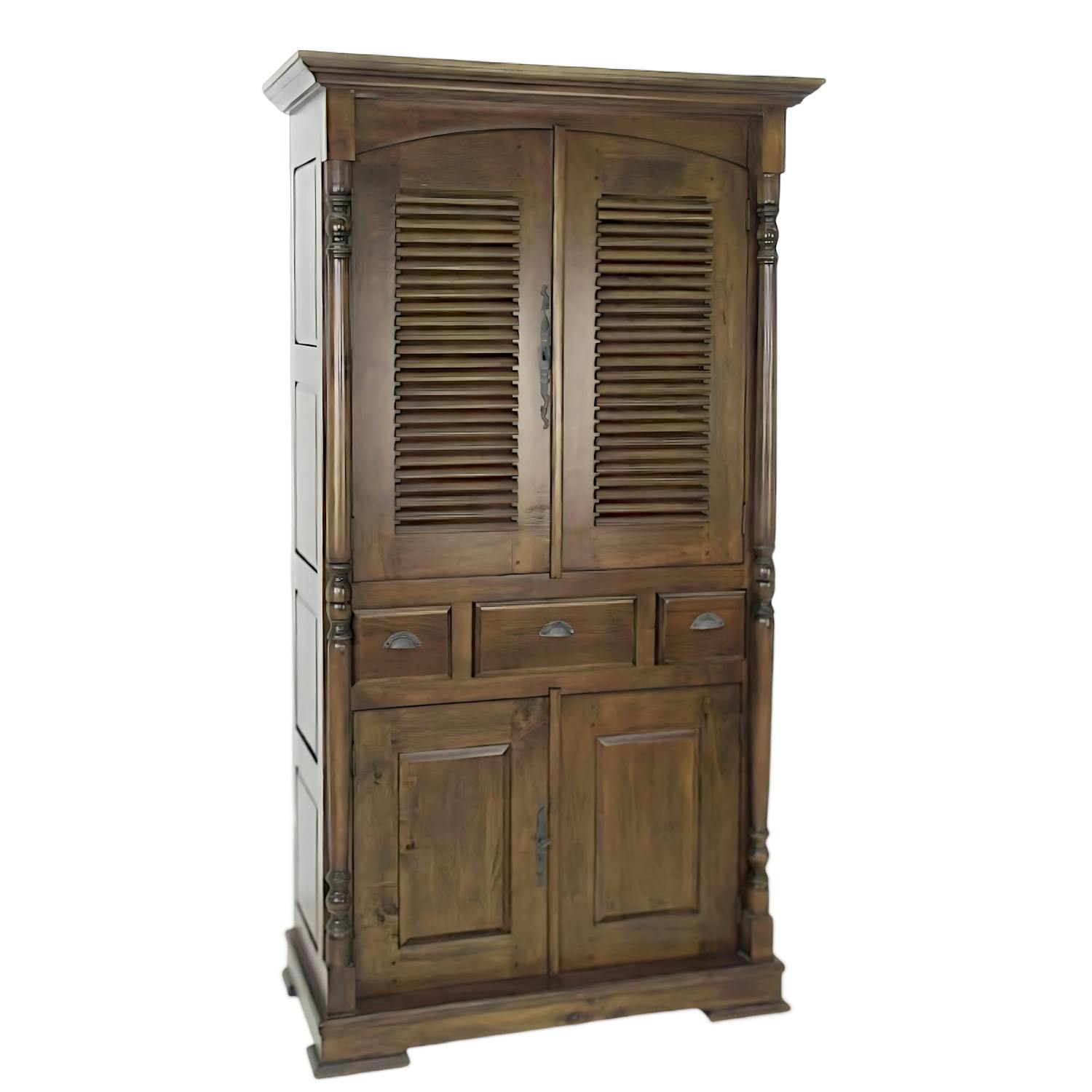 Vaisselier en Bois Massif - Style Traditionnel