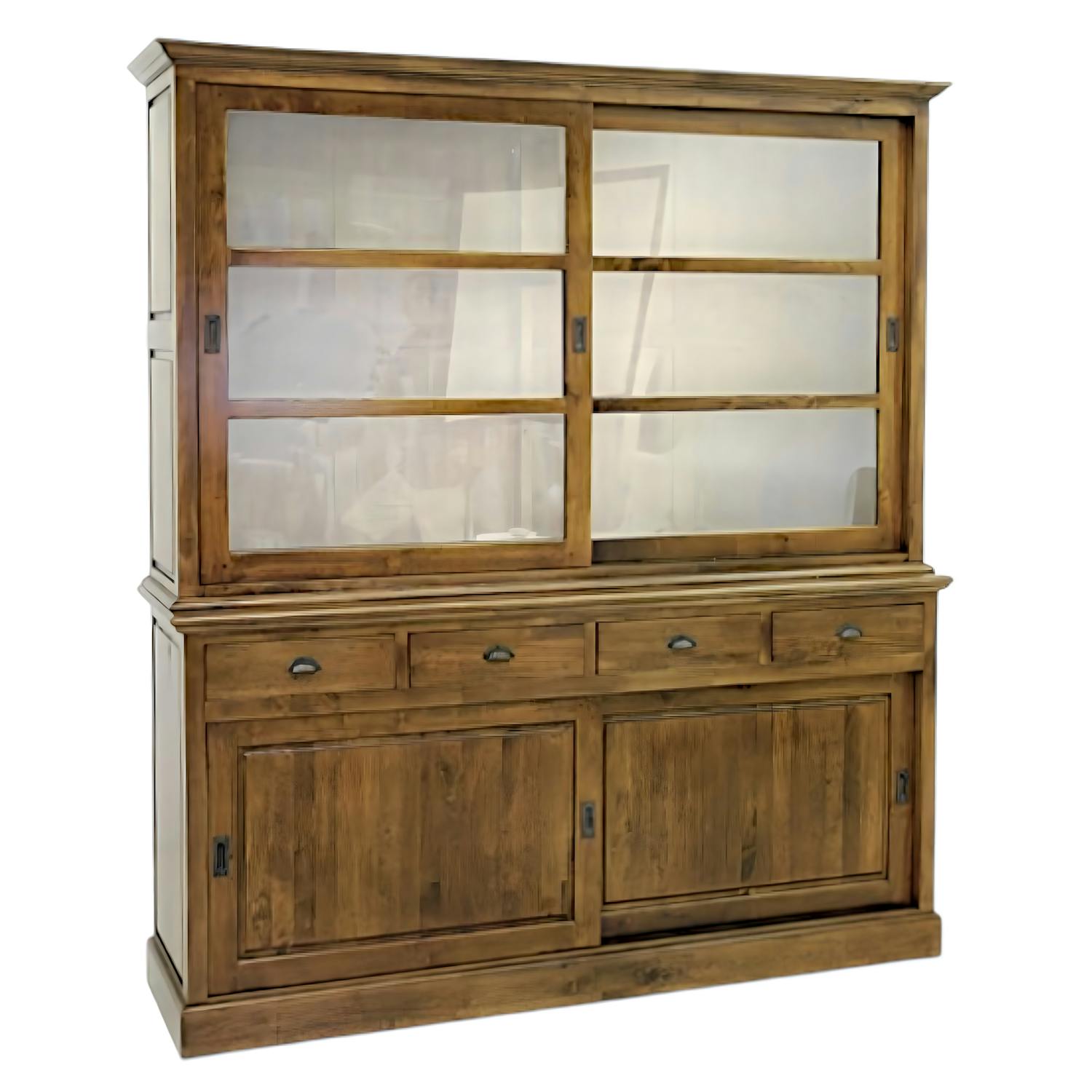 Vaisselier en bois massif - Style traditionnel
