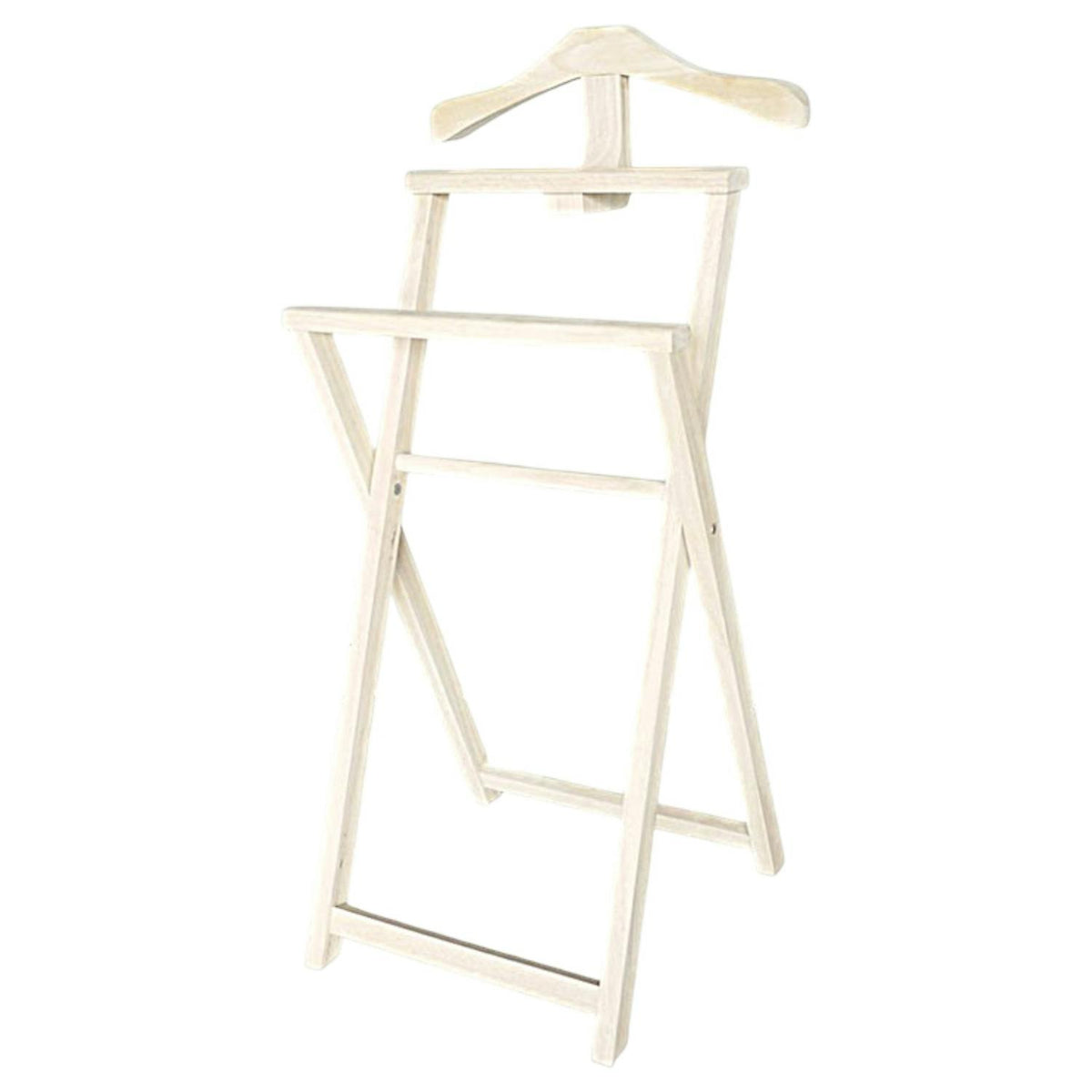 Valet de chambre pliable hévéa TRADITION