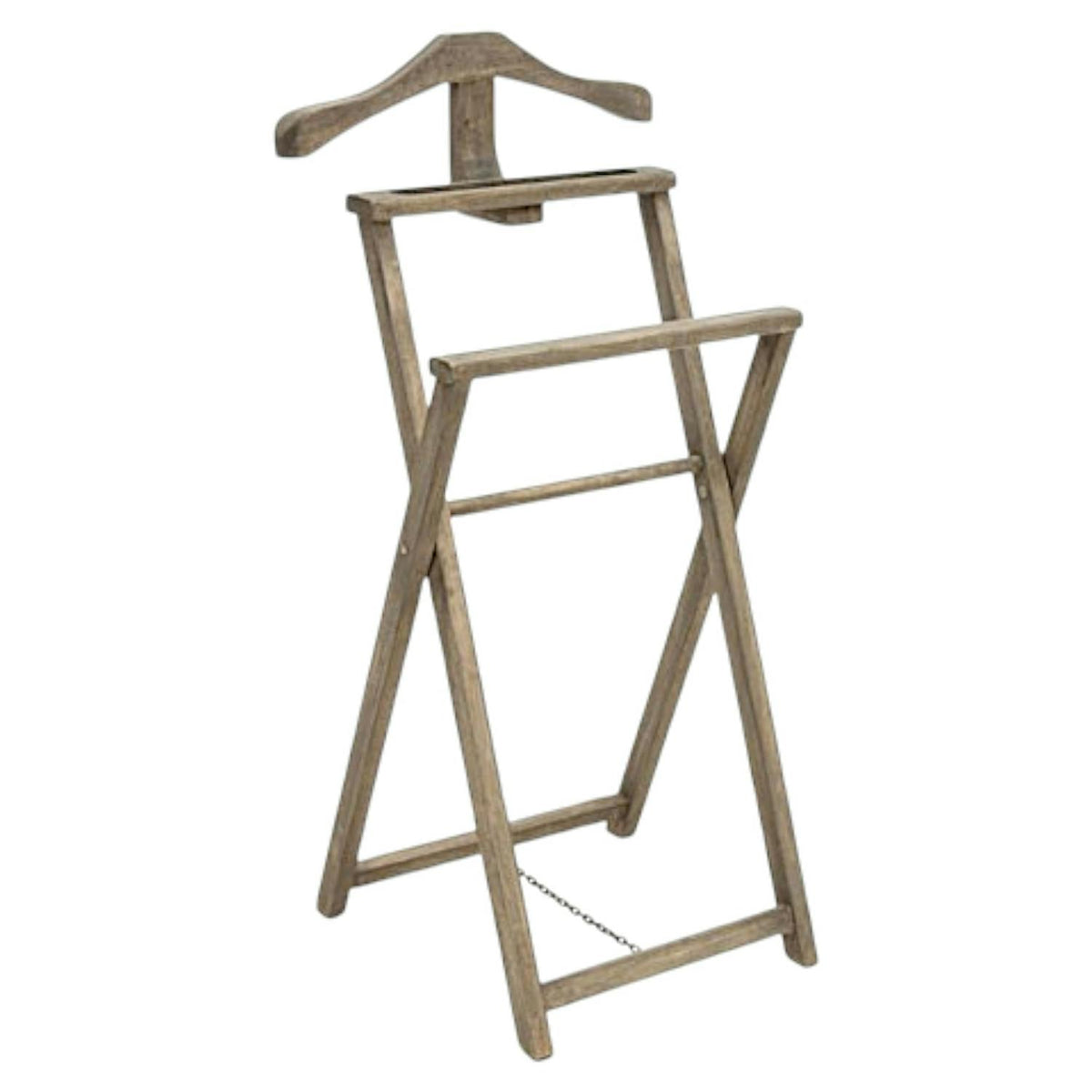 Valet de chambre pliable hévéa TRADITION
