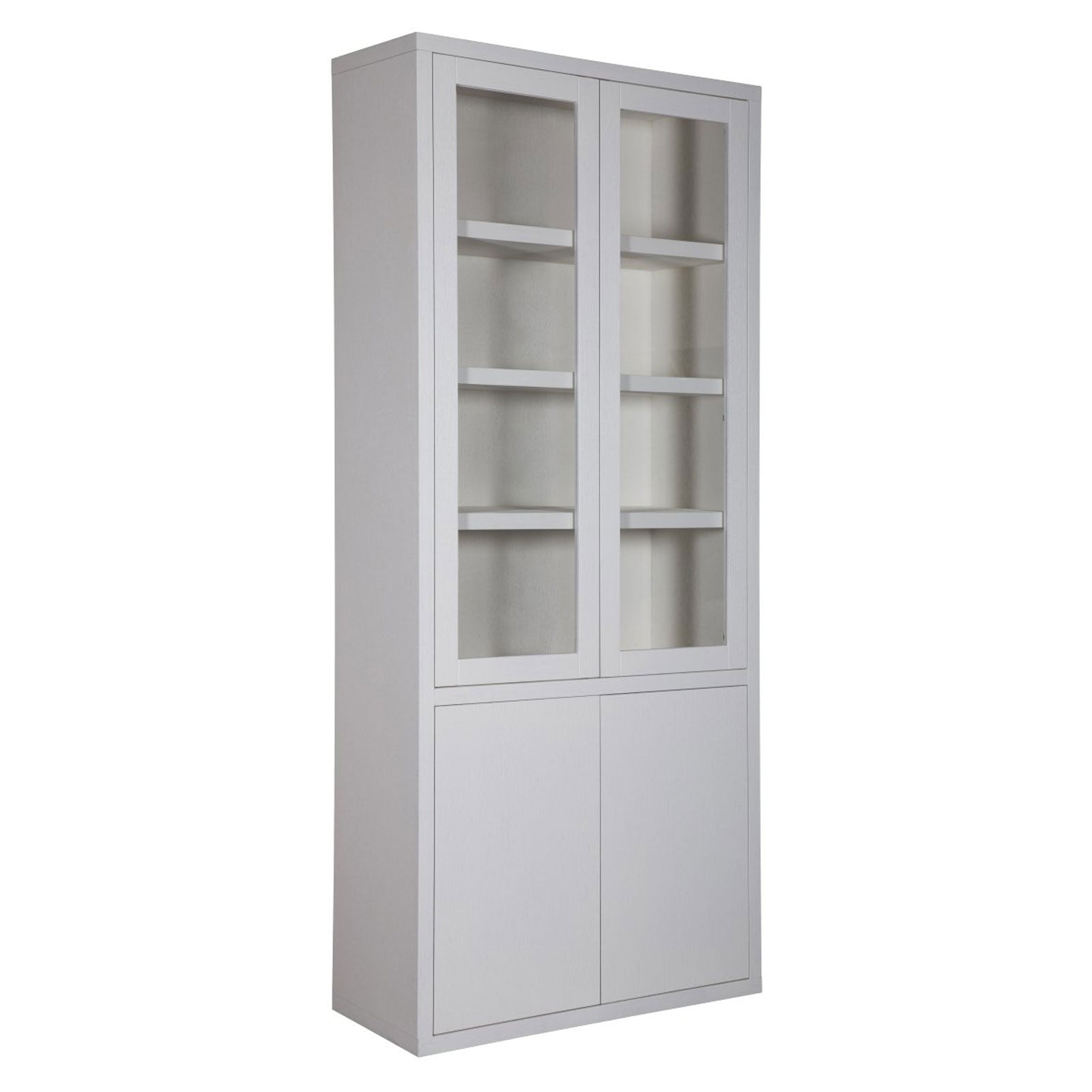 Vitrine en chêne - Style contemporain
