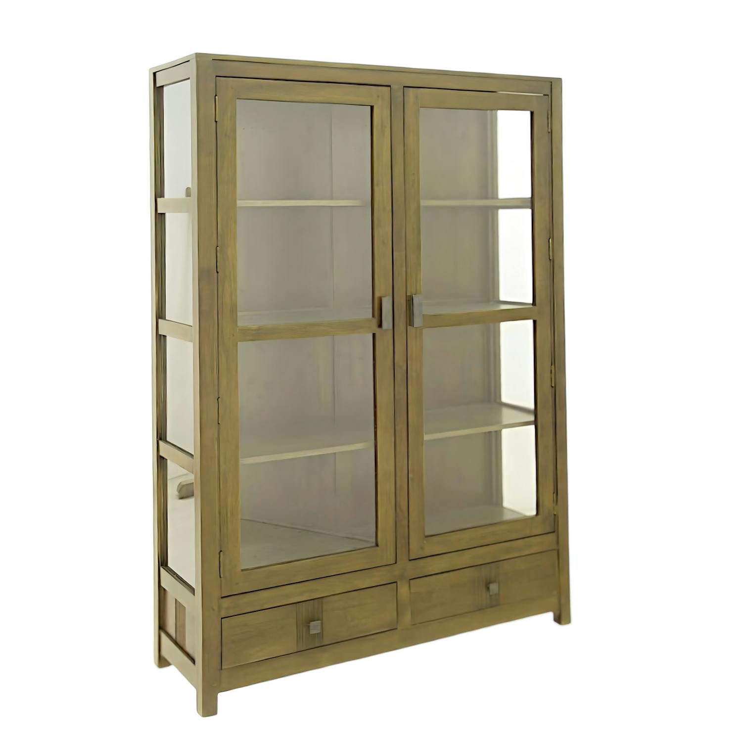 Vaisselier en bois massif - Style moderne